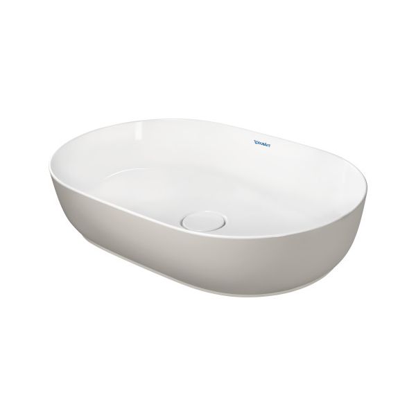 Duravit 037960 Luv Washbowl Without Tap Hole Sand Satin