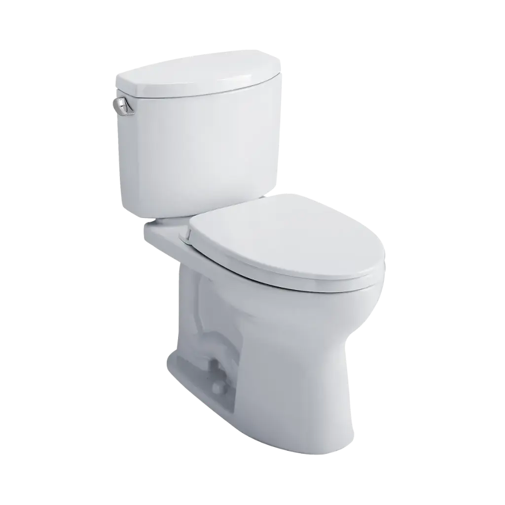 TOTO MS454124CEF#51 Drake II Two Piece Toilet Ebony