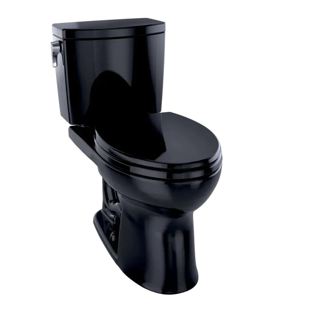 TOTO MS454124CUF#51 Drake II 1G Two Piece Toilet Ebony