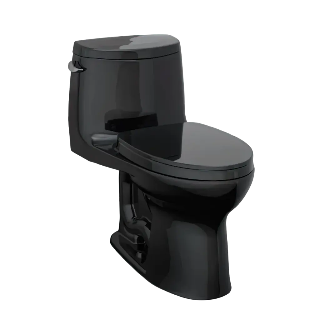 TOTO MS604124CEF#51 Ultramax II One Piece Elongated Toilet Ebony
