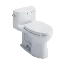 TOTO MS634124CEF#51 Supreme II One Piece Elongated Toilet Ebony