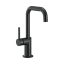 Brizo 61065LF-BLLHP Odin Bar Faucet with Square Spout Less Handle Matte Black