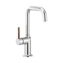 Brizo 61065LF-PCLHP Odin Bar Faucet with Square Spout Less Handle Polished Chrome