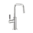 Brizo 61353LF-C-PC Litze Beverage Faucet Square Spout and Knurled Handle Polished Chrome