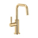 Brizo 61365LF-C-PG Odin Beverage Faucet with Square Spout Polished Gold