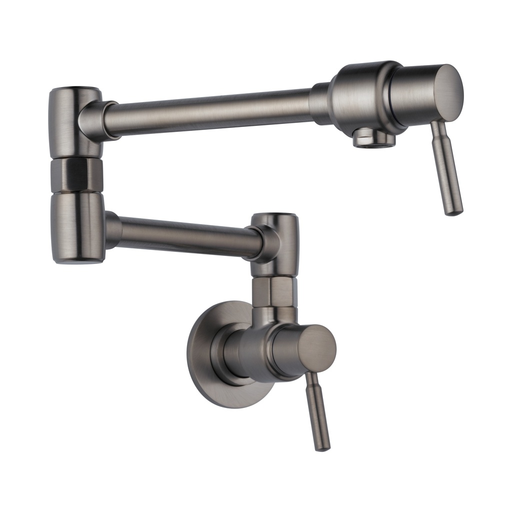 Brizo 62820LF-SL Contemporary Wall Mount Pot Filler Faucet Brilliance Luxe Steel