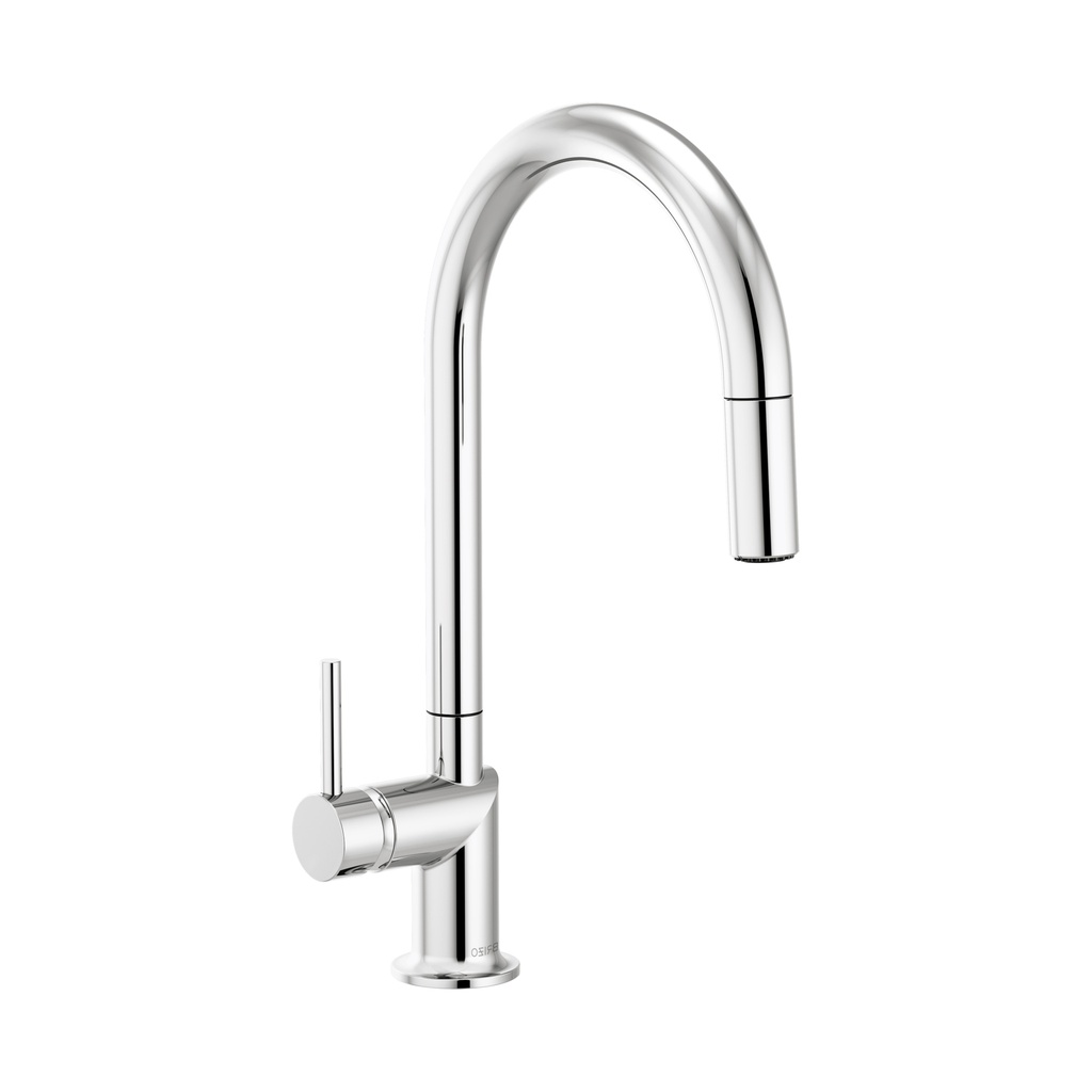 Brizo 63075LF-PCLHP Odin Arc Pull-Down Kitchen Faucet Less Handle Polished Chrome