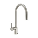 Brizo 63075LF-SSLHP Odin Arc Pull-Down Kitchen Faucet Less Handle Brilliance Stainless