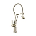 Brizo 63125LF-PN Artesso Articulating Faucet With Finished Hose Polished Nickel