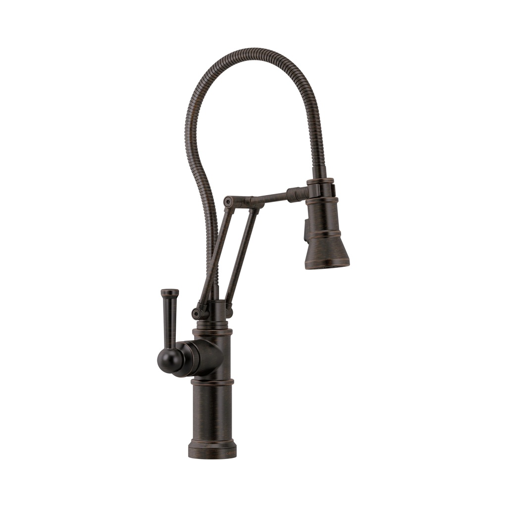 Brizo 63125LF-RB Artesso Articulating Faucet With Finished Hose Venetian Bronze