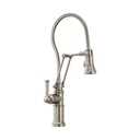 Brizo 63125LF-SS Artesso Articulating Faucet With Finished Hose Brilliance Stainless