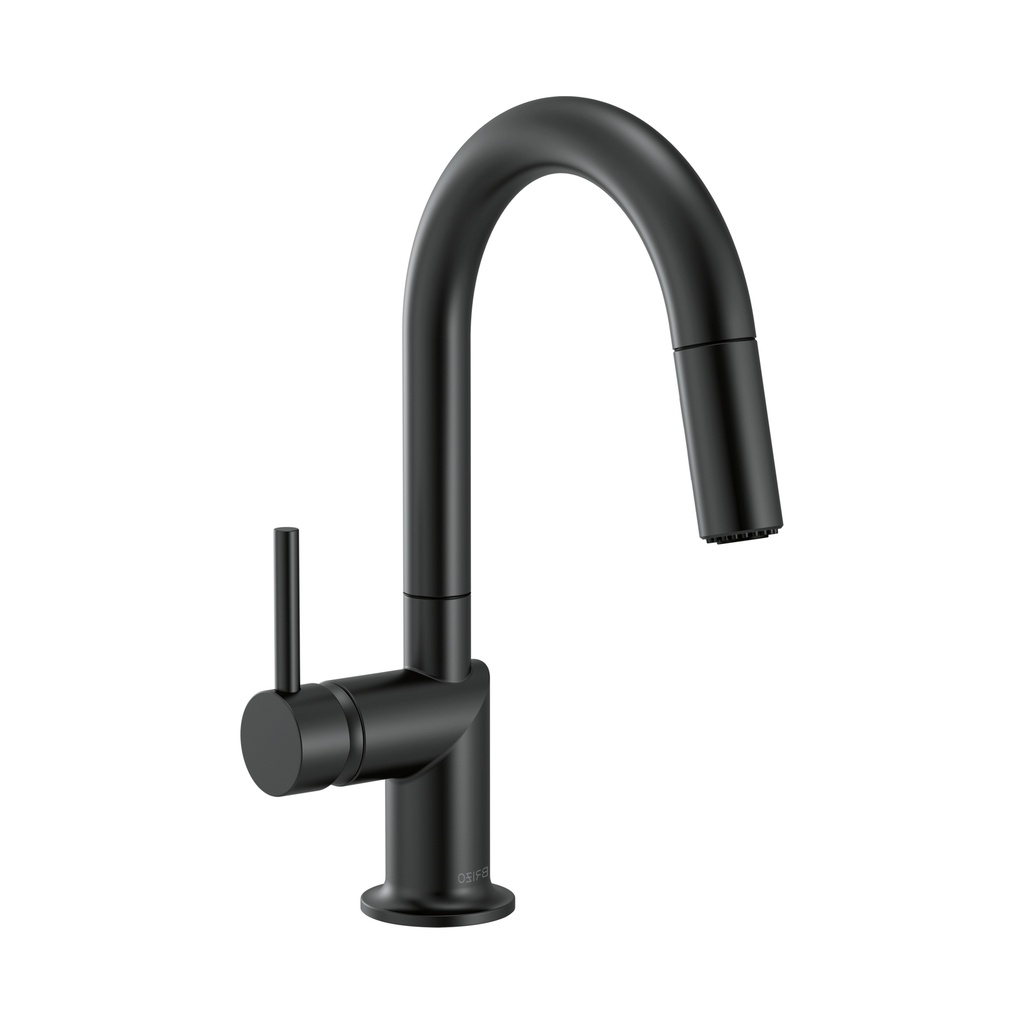 Brizo 63975LF-BLLHP Odin Arc Pull-Down Prep Faucet Less Handle Matte Black