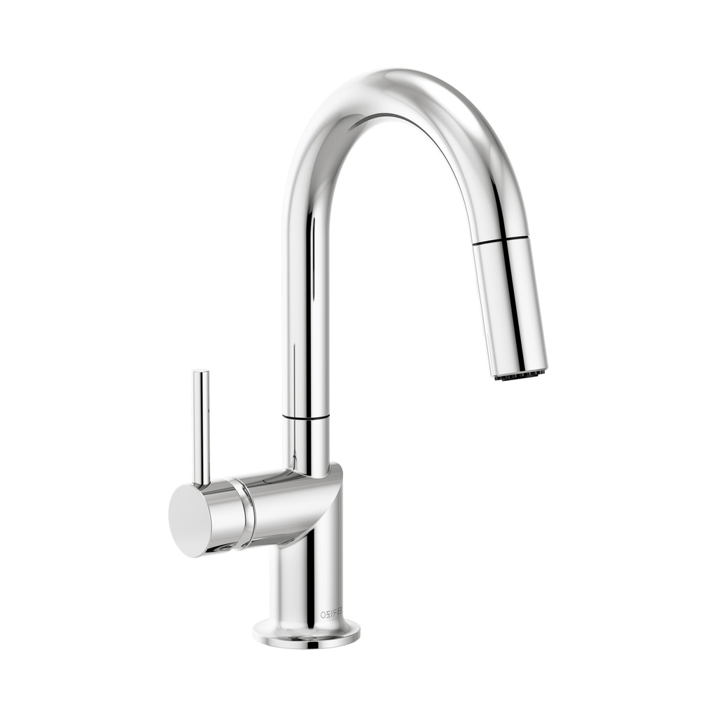 Brizo 63975LF-PCLHP Odin Arc Pull-Down Prep Faucet Less Handle Polished Chrome