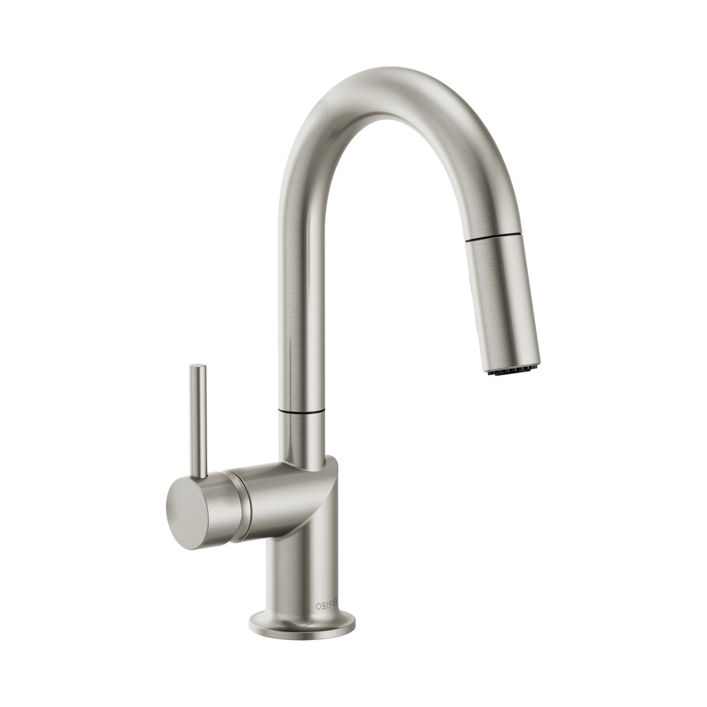 Brizo 63975LF-SSLHP Odin Arc Pull-Down Prep Faucet Less Handle Brilliance Stainless