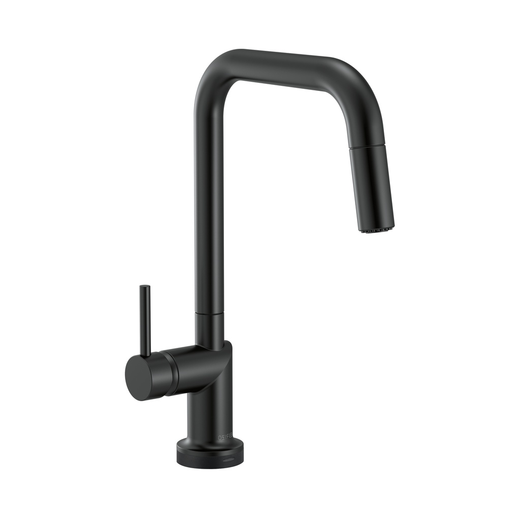 Brizo 64065LF-BLLHP Odin Smart Touch Pull-Down Kitchen Faucet Less Handle Matte Black
