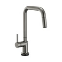 Brizo 64065LF-SLLHP Odin Smart Touch Pull-Down Kitchen Faucet Less Handle Luxe Steel