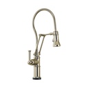 Brizo 64125LF-PN Artesso Smart Touch Articulating Faucet Polished Nickel