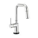 Brizo 64965LF-PCLHP Odin SmartTouch Pull-Down Prep Kitchen Faucet Less Handle Polished Chrome