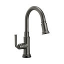 Brizo 64974LF-SL Rook SmartTouch Pull-Down Prep Faucet Luxe Steel