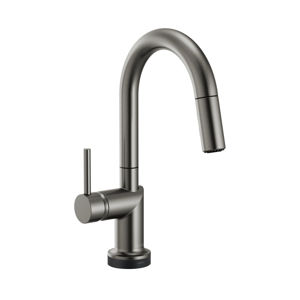 Brizo 64975LF-SLLHP Odin SmartTouch Pull-Down Prep Kitchen Faucet Less Handle Luxe Steel