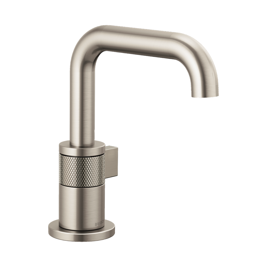 Brizo 65035LF-NK-ECO Litze Single Handle Single Hole Lavatory Faucet Brilliance Luxe Nickel