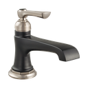 Brizo 65060LF-NKBL-ECO Siderna Single Handle Lavatory Faucet Matte Black Luxe Nickel