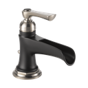 Brizo 65061LF-NKBL-ECO Rook Single Handle Lavatory Faucet Matte Black Luxe Nickel