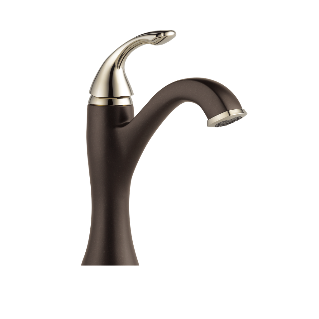 Brizo 65085LF-PNCO-ECO Charlotte Single Handle Lavatory Cocoa Bronze Polished Nickel