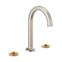Brizo 65306LF-NKLHP-ECO Kintsu Widespread Lavatory Faucet Brilliance Luxe Nickel