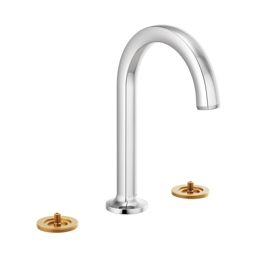 Brizo 65306LF-PCLHP Kintsu Widespread Lavatory Faucet Less Handles Polished Chrome