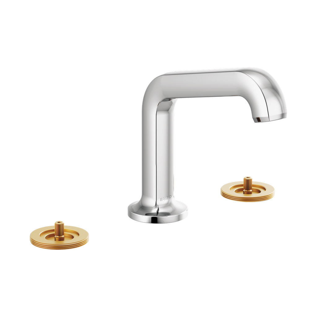 Brizo 65307LF-PCLHP Kintsu Widespread Lavatory Faucet Less Handles Polished Chrome