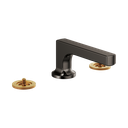 Brizo 65308LF-BNXLHP-ECO Kintsu Widespread Lavatory Faucet Less Handles Brilliance Black Onyx