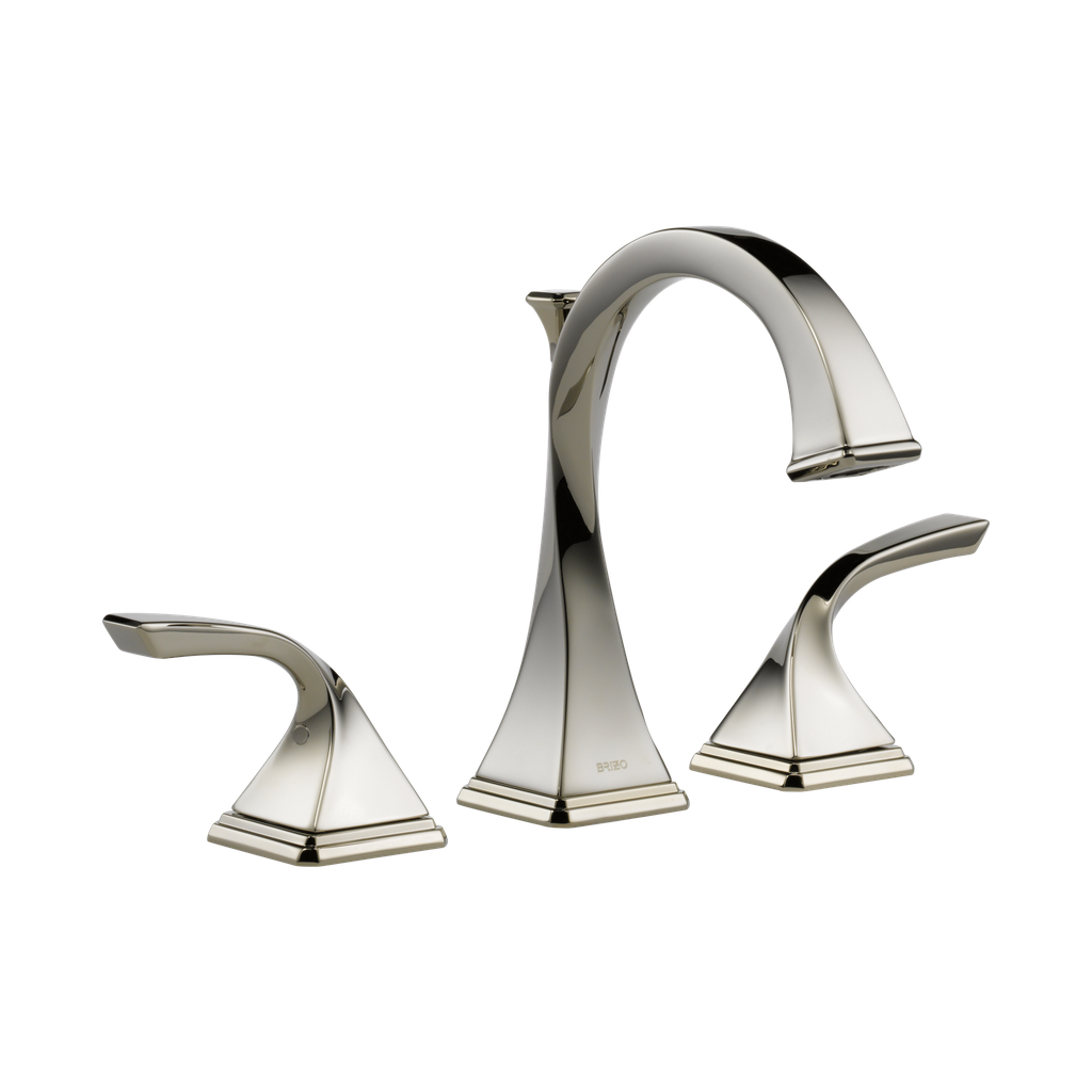 Brizo 65330LF-PN-ECO Virage Widespread Lavatory Faucet Polished Nickel
