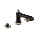 Brizo 65360LF-NKBLLHP-ECO Rook Widespread Lavatory Faucet Less Handles Matte Black Luxe Nickel