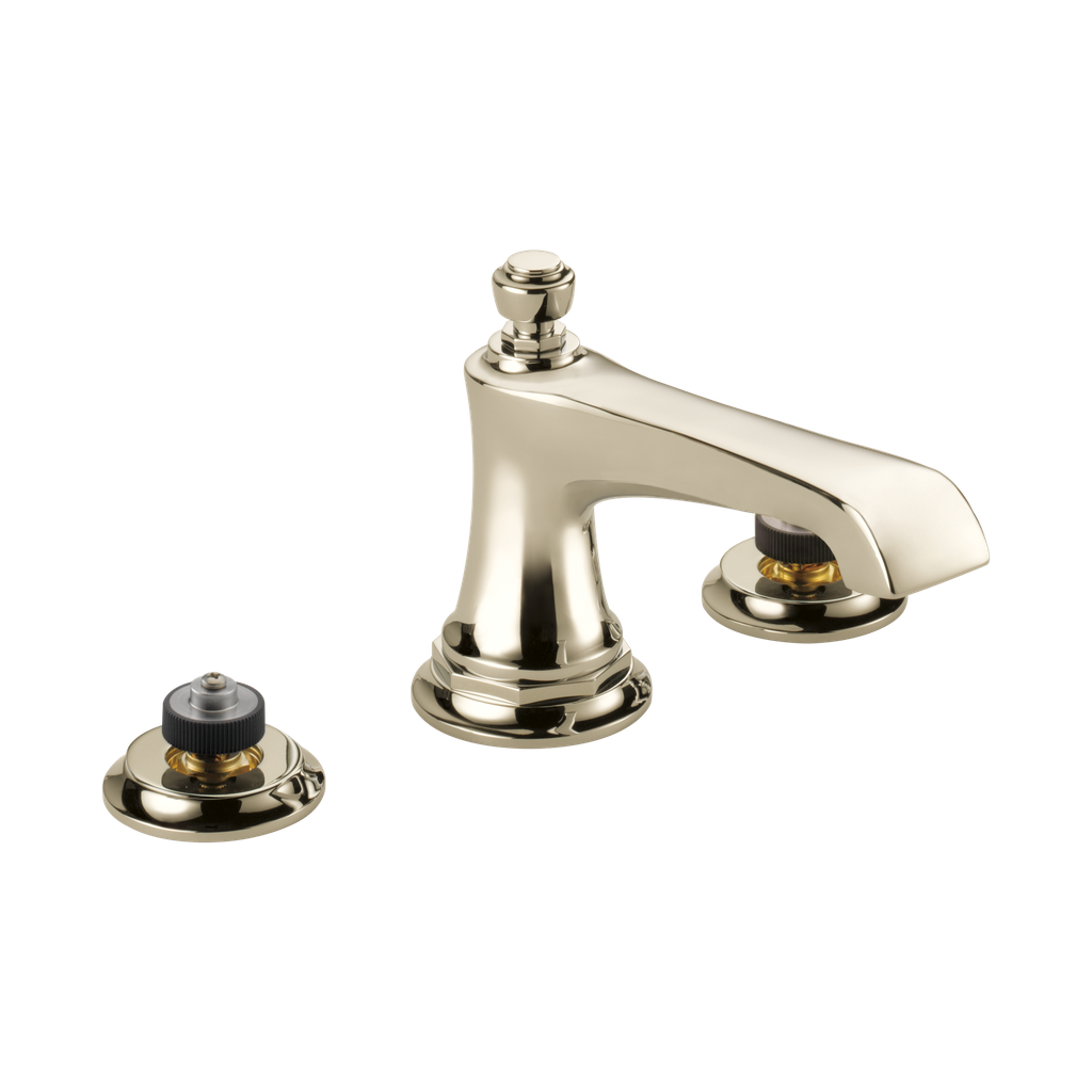 Brizo 65360LF-PNLHP-ECO Rook Widespread Lavatory Faucet Less Handles Polished Nickel
