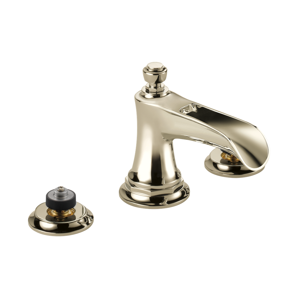 Brizo 65361LF-PNLHP-ECO Rook Two Handle Widespread Lavatory Faucet Polished Nickel