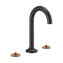 Brizo 65375LF-BLLHP-ECO Jason Wu Widespread Lavatory Faucet Less Handles Matte Black