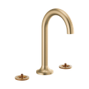 Brizo 65375LF-GLLHP-ECO Jason Wu Widespread Lavatory Faucet Less Handles Brilliance Luxe Gold