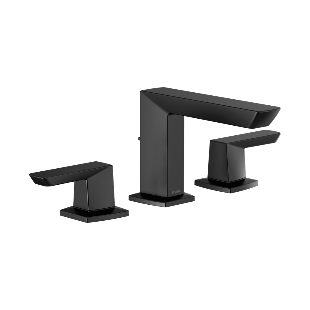 Brizo 65388LF-BL-ECO Vettis Widespread Lavatory Faucet 1.2 GPM Matte Black