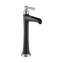 Brizo 65461LF-NKBL-ECO Rook Single Handle Vessel Lavatory Faucet Matte Black Luxe Nickel