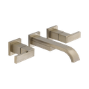 Brizo 65880LF-BNLHP-ECO Siderna Wall Mount Lavatory Faucet Less Handles Brushed Nickel