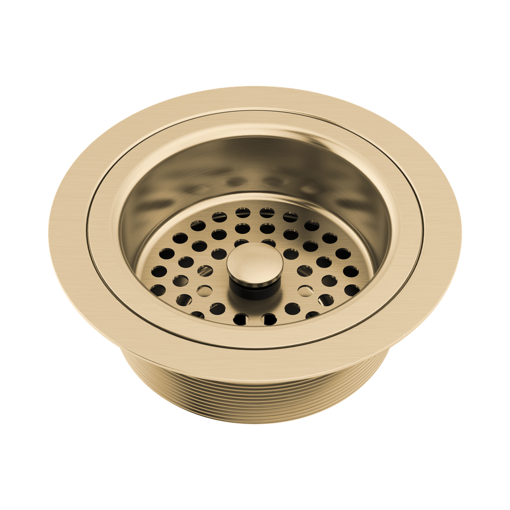 Brizo 69052-GL Flange And Kitchen Sink Strainer Brilliance Luxe Gold