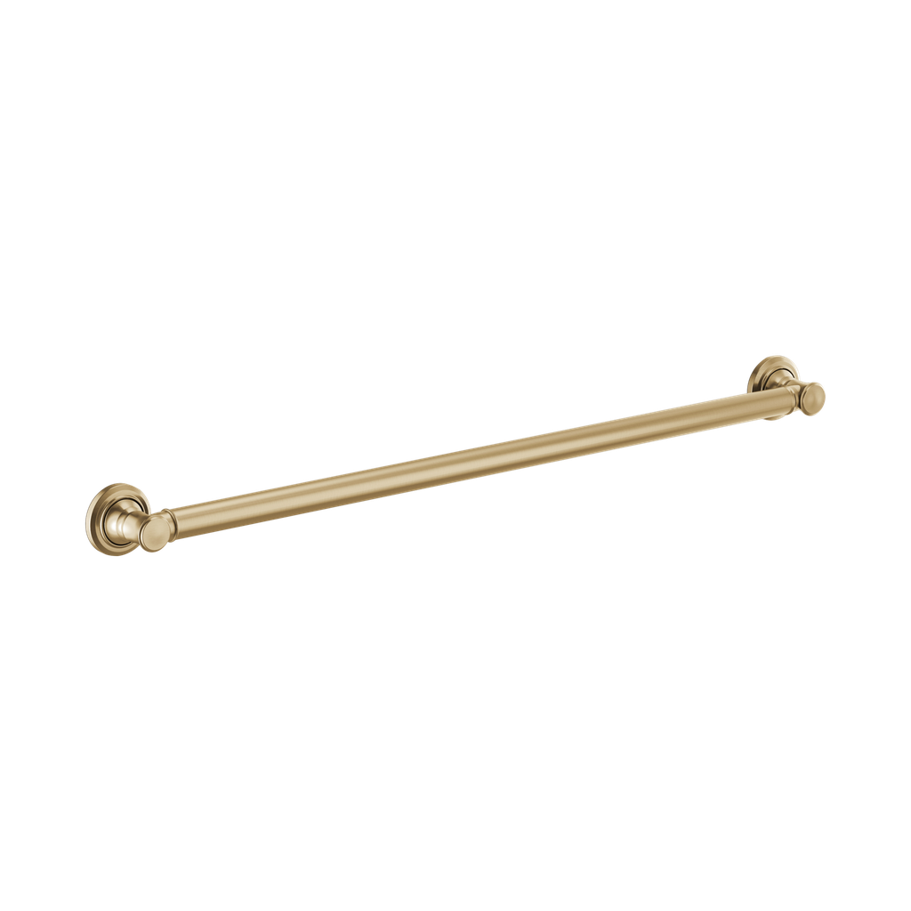 Brizo 693610-GL Traditional 36" Classic Grab Bar Brilliance Luxe Gold