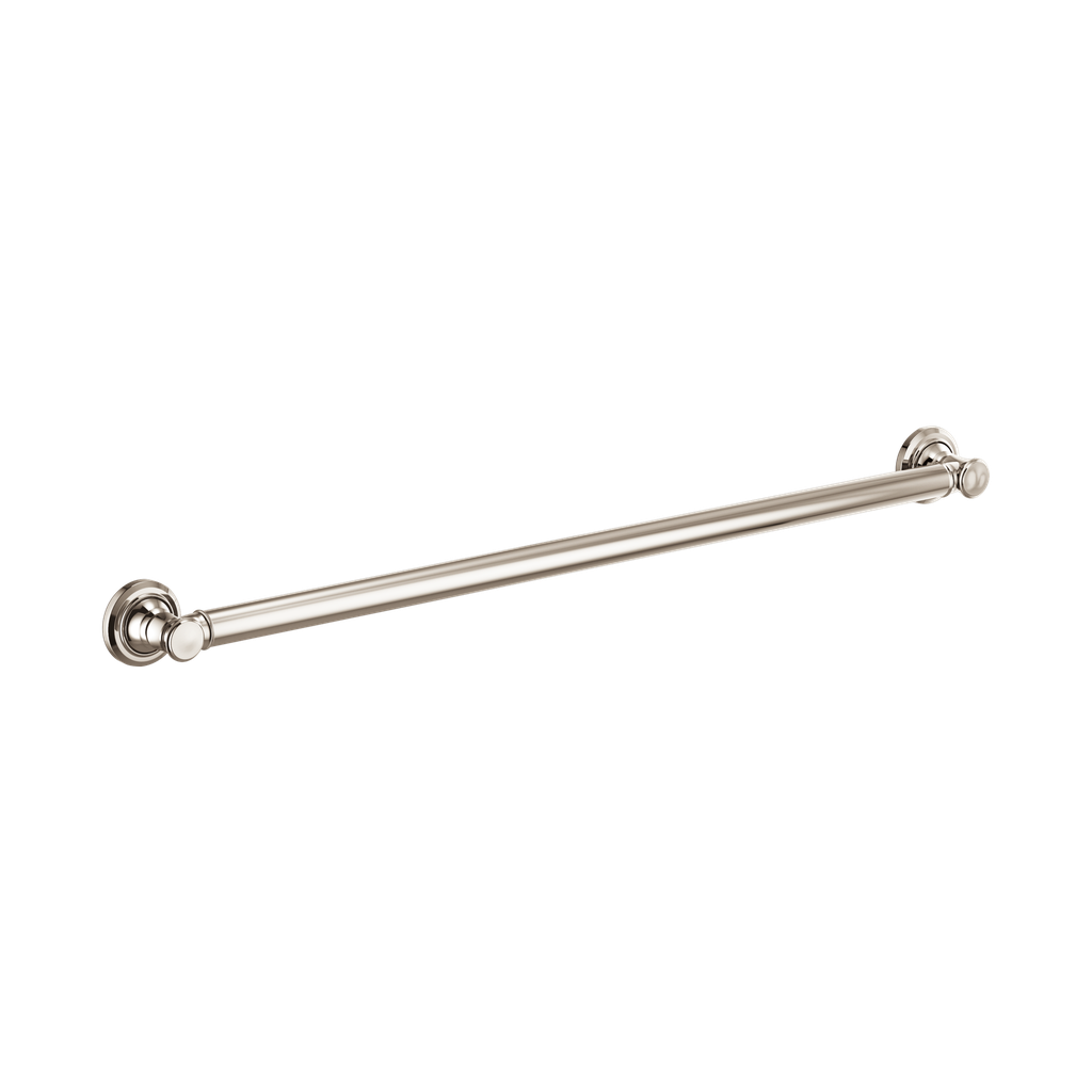 Brizo 693610-PN Traditional 36" Classic Grab Bar Brilliance Polished Nickel
