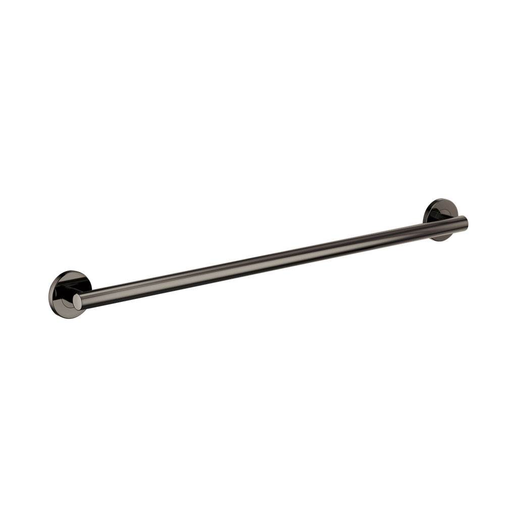 Brizo 693675-BNX Contemporary 36" Linear Round Grab Bar Brilliance Black Onyx