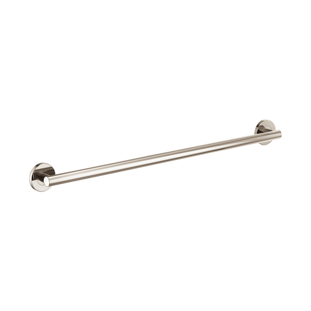 Brizo 693675-PN Contemporary 36" Linear Round Grab Bar Brilliance Polished Nickel