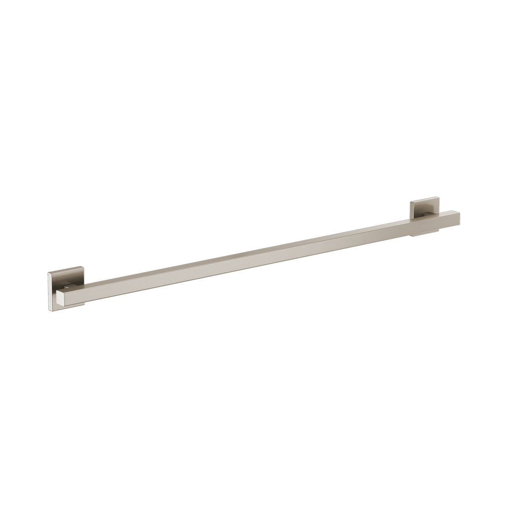 Brizo 693680-NK Contemporary 36" Linear Square Grab Bar Brilliance Luxe Nickel