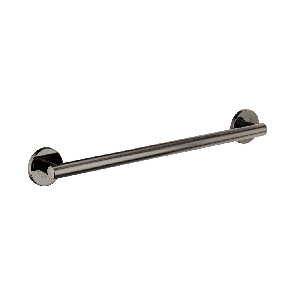 Brizo 69375-BNX 24" Linear Round Grab Bar Brilliance Black Onyx