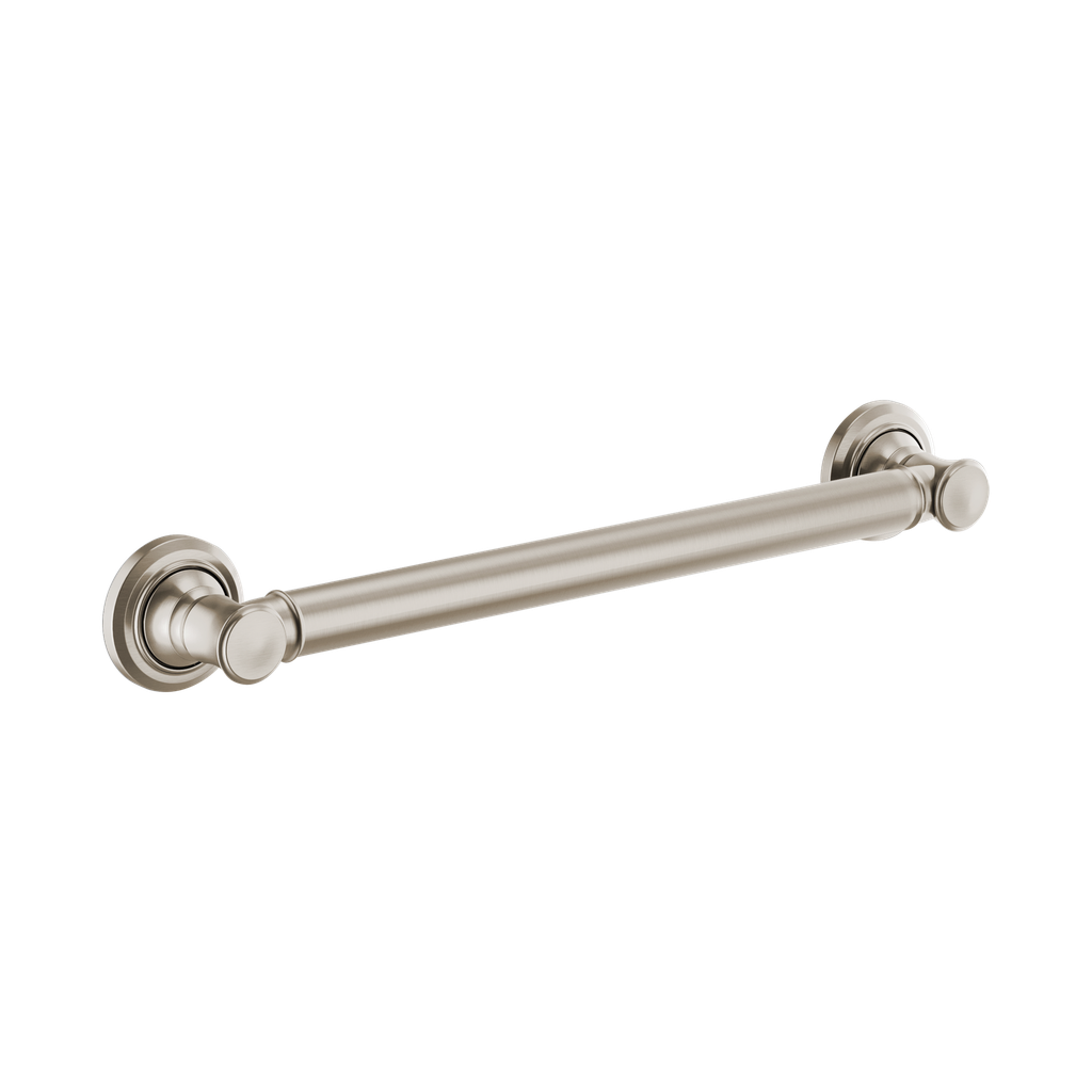 Brizo 69410-NK Traditional 18" Classic Grab Bar Brilliance Luxe Nickel