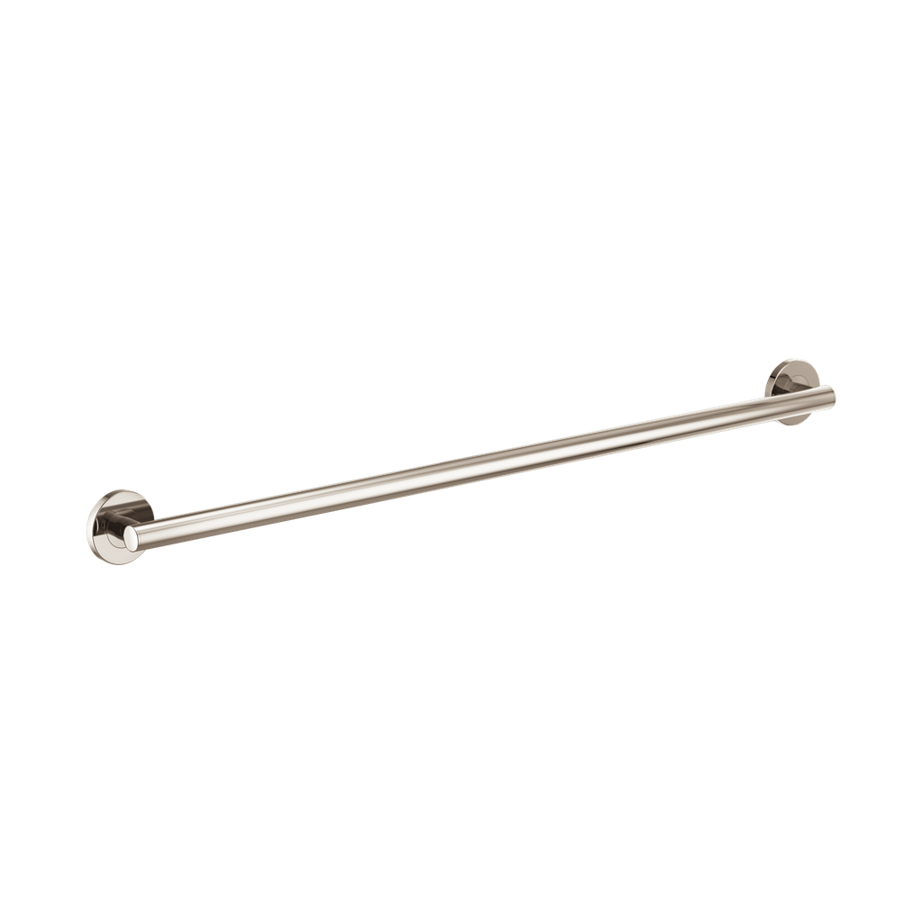 Brizo 694275-PN Contemporary 42" Linear Round Grab Bar Brilliance Polished Nickel